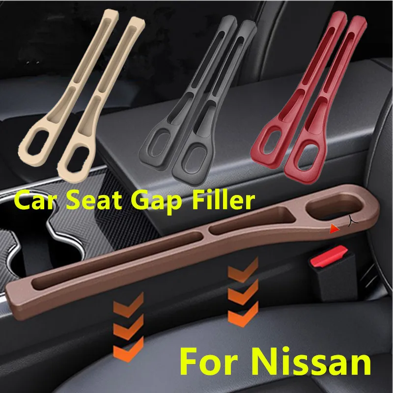 PU Car Seat Gap Filler Leak-Proof Filling Strip Interior Accessories For Nissan Navara Almera Sentra Patrol Maxima Titan Quest