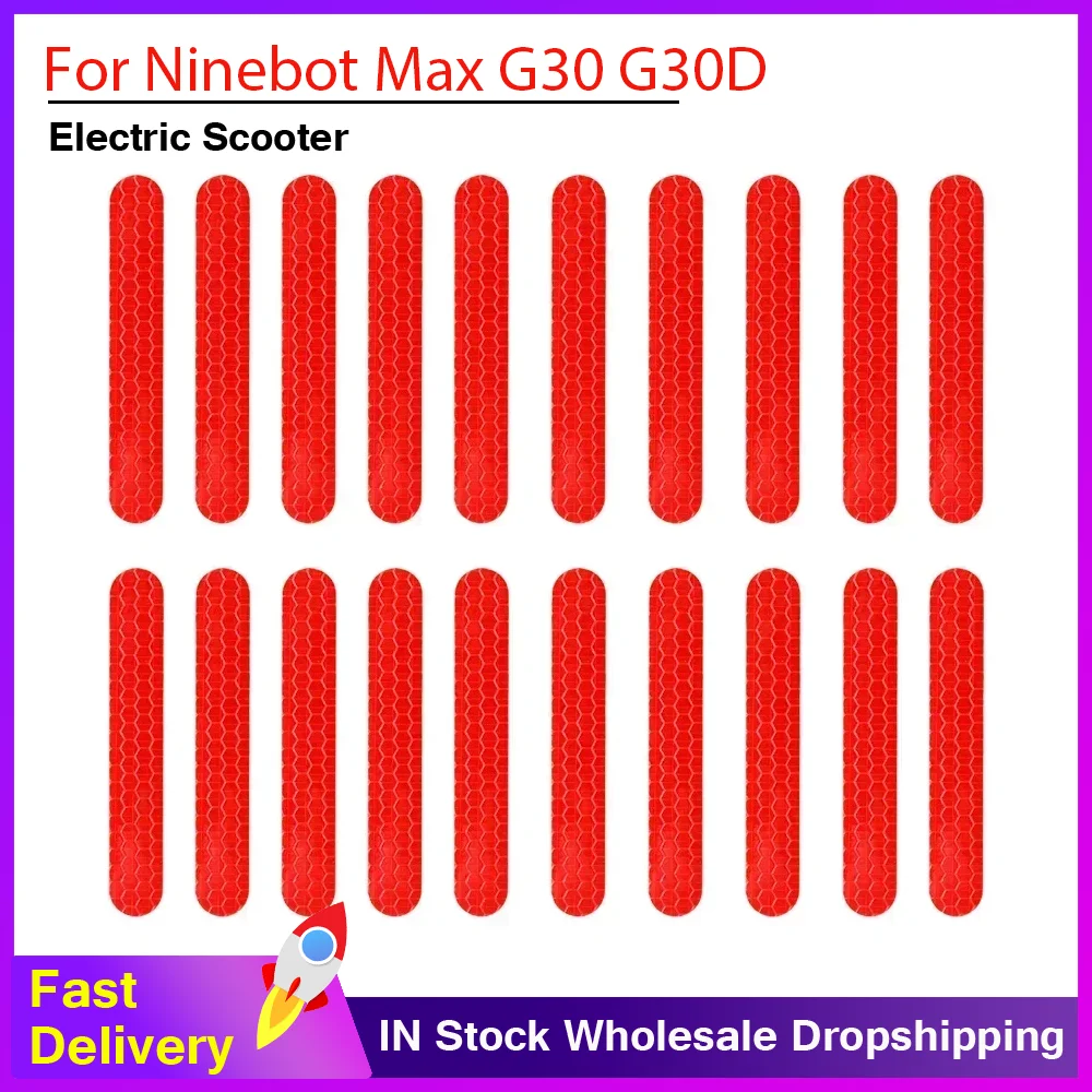

Светоотражающая наклейка для самокатов Xiaomi M365 и Ninebot Max G30: аксессуар для декора и повышения безопасности езды