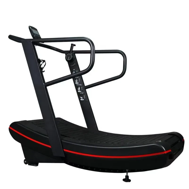 High Quality Unpowered Curved Treadmill Eco Friendly Durable Made in China Fitness Machine