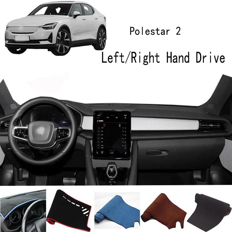 

For 2024 2025 Polestar 2 Accessories Dashboard Cover Instrument Panel Dash Mat Dashmat Protective Pad