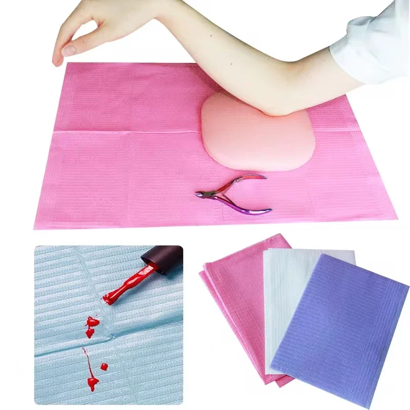 

10-50Pcs Nail Art Table Mat Disposable Tattoo Clean Pad for Nails Waterproof Tablecloths Tattoo Accessories Nail Manicure Tools