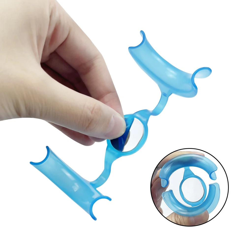 2Pcs Mouth Opener Mouth Gag Dental Tools Cheek Retractor Mouth Spreader Lip C Shape Oral Clean Opener Dentist Materials