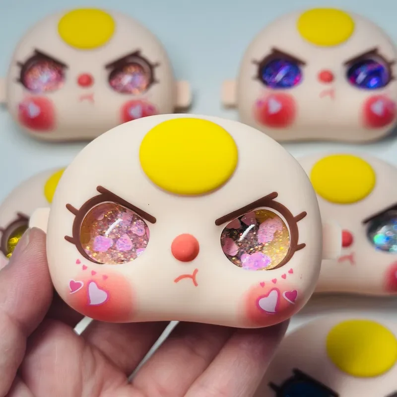 Kawaii Baby Three 400% Series and Lila 600% Series Replaceable Diy Flowing Sand Eyes Multi-Color Eyes Doll Accessories