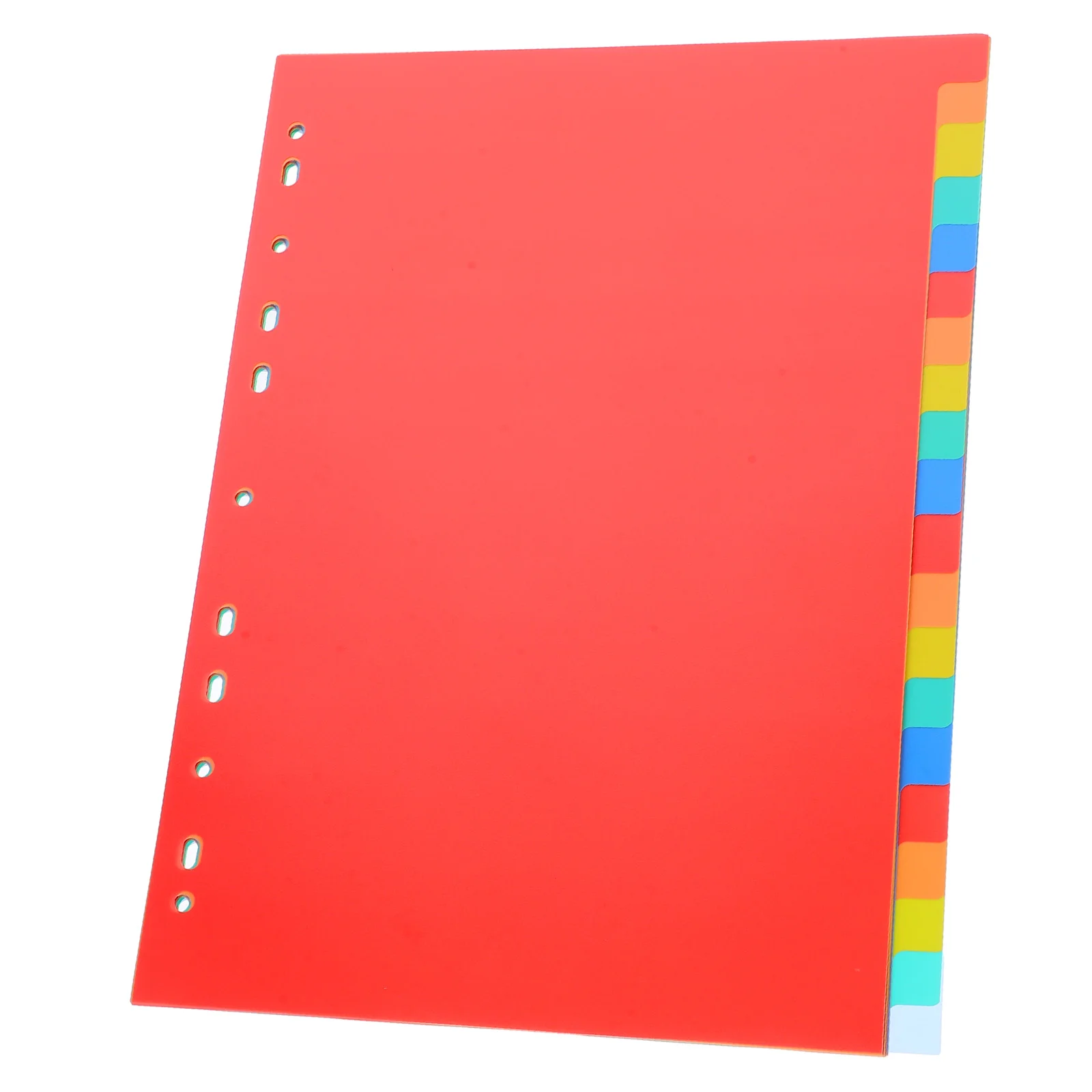 

Index Page Category Labels Colored Tabs Detachable Binder Plastic Dividers Partition Board Notebook Pp