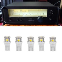 10pcs New AC 8V LED Wedge Lamps Replace 8v 300mA Incandescent Bulbs for SX1050 SX980 SX1080 Pioneer Stereo Receivers