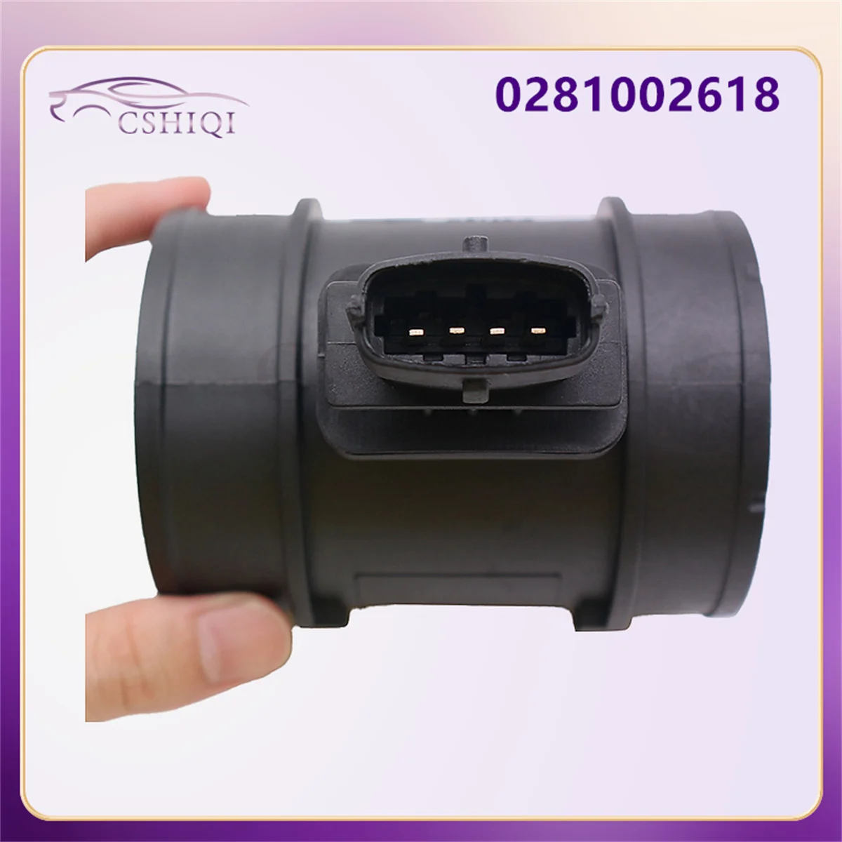 0281002618 Mass Air Flow Meter Sensor MAF 55350048 For Saab 9-3 9-5 Suzuki Lancia Alfa Romeo Chevrolet Fiat Vauxhall Opel Astra 6