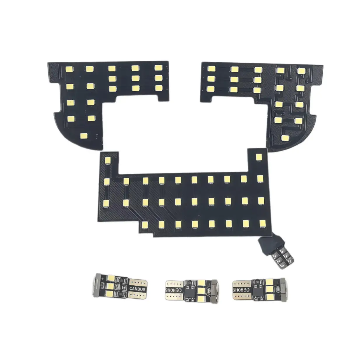 

July King 6 pcs Car Reading Lights compatible with Honda N-BOX JF1 JF2 JF3 JF4, 6000K LED Indoor Dome Map Light