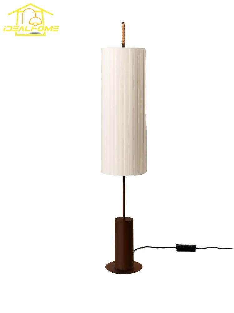 

Japanese Wabi-sabi Medieval Retro Floor Lamp LED E27 Atmosphere Art Decorative Hanging Lamp Living Room Bedroom Bedside Sofa Bar