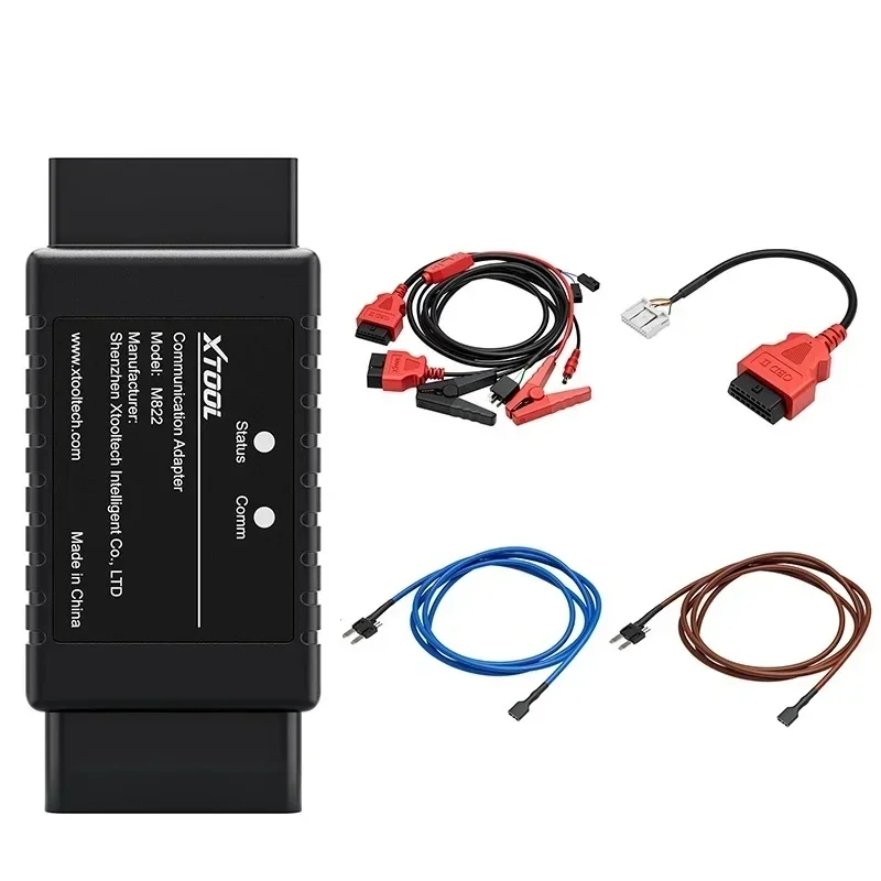 

XTOOL M822 Adapter For Toyota 8A AIl Key Lost Programming Need Work With KC501 Programmer&KS-1 Emulator For X100PAD3 X100MAX