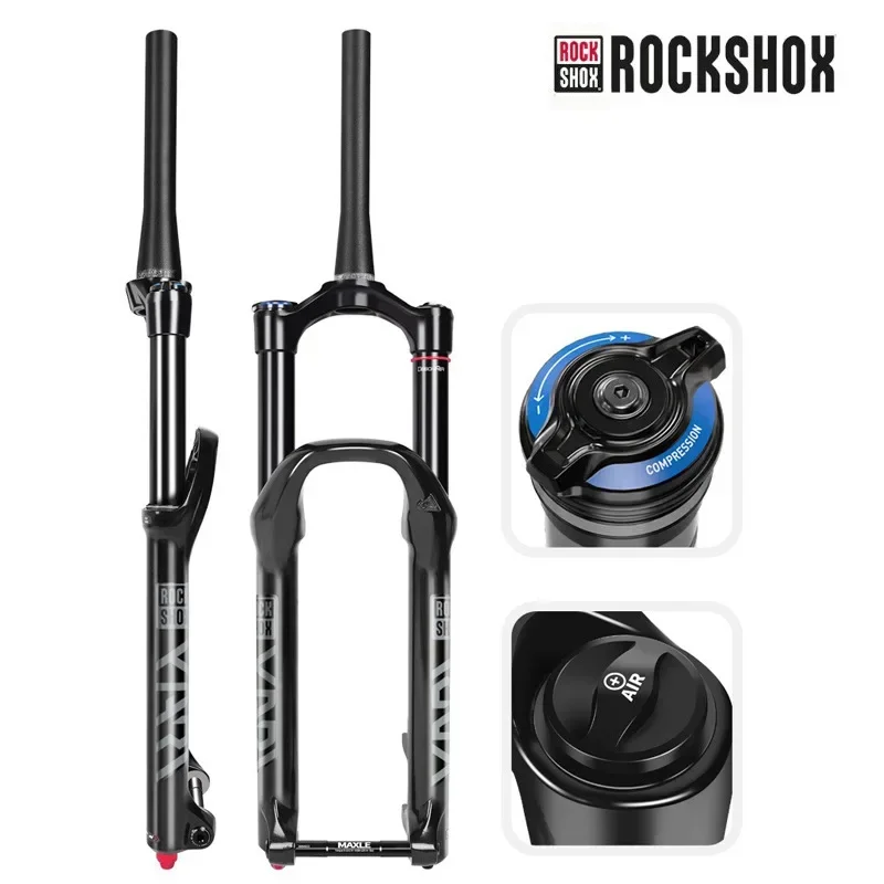 

Подвесная вилка ROCKSHOX YARI с дистанционным управлением и плечевым замком, колесо 27,5/29 дюймов, цилиндрическая ось 180 мм, 15*110 DH, подвесная вилка для велосипеда