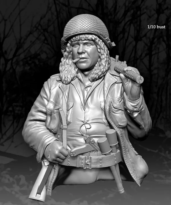 

1/10 Resin Model Bust GK，Unassembled and unpainted kit