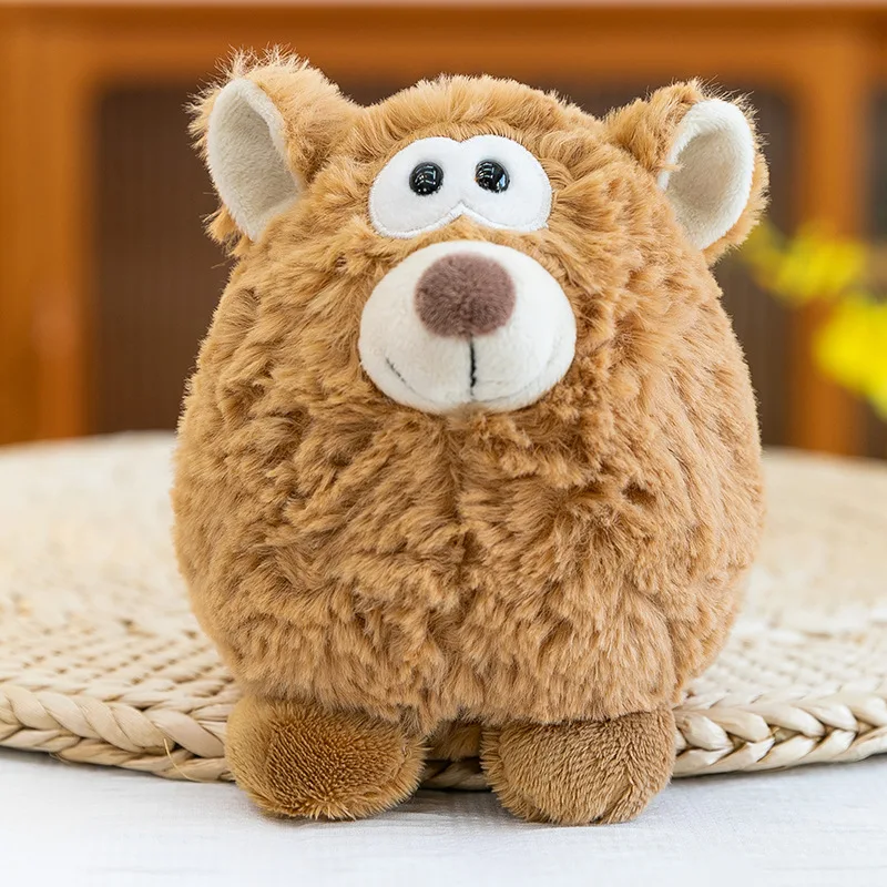 Nuevo saco de boxeo de amigo de escritorio, muñeco de juguete de peluche, muñeco de peluche de Animal del bosque, regalo de cumpleaños para niños