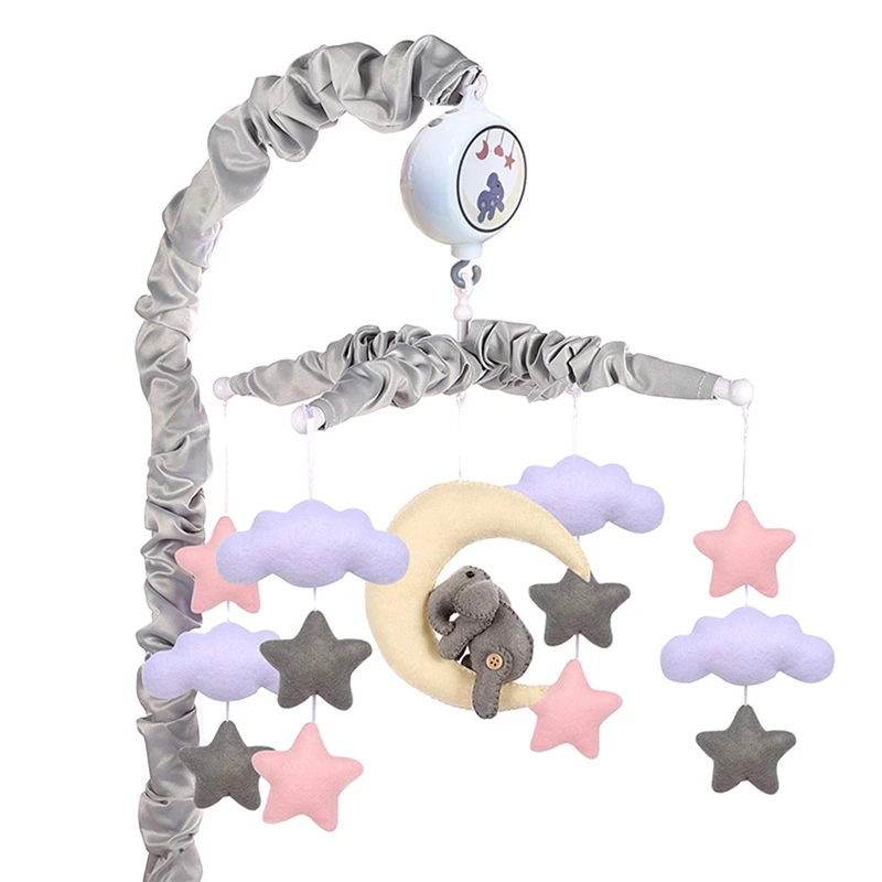 Baby Mobiel Voor Wieg Wieg Mobiel Voor Jongens Meisjes 12 Slaapliedjes Digitale Muzikale Doos Kinderkamer Decor Speelgoed