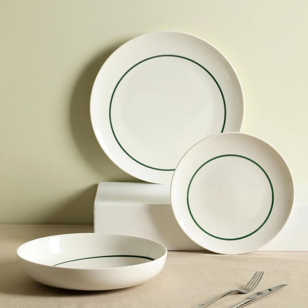 Stone Lain 12-Piece Dinnerware Set Porcelain