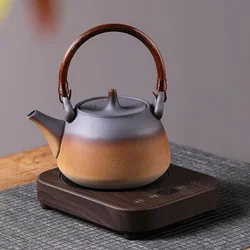 Furnace making tea Household pottery pot Indoor beam making teapot Electric pottery stove Side handle Size Capacity kettle