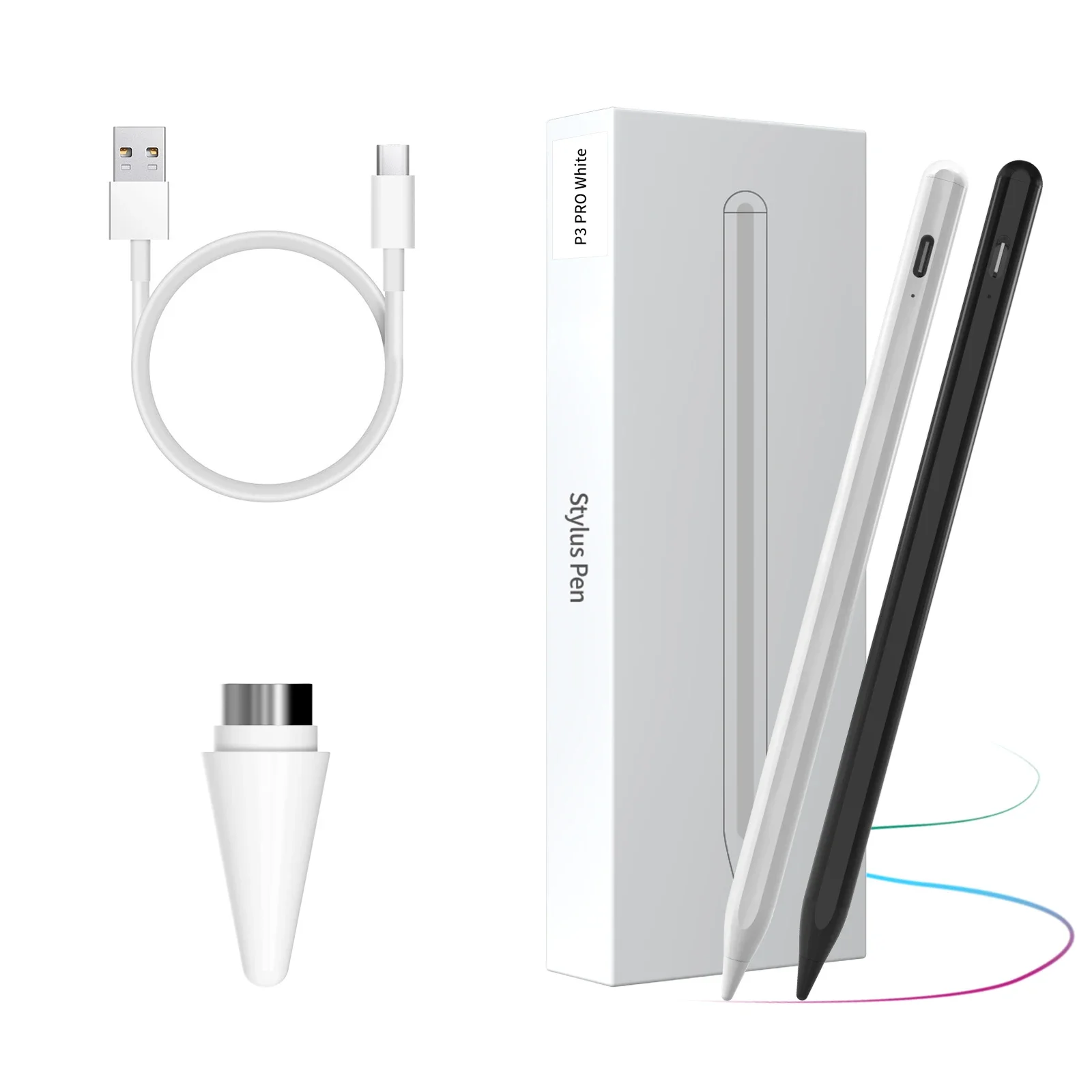 Universal Stylus Pen For Android IOS phone Windows Capacitive Screen Touch Pen For iPad Apple Pencil For  Xiaomi Tablet Pen