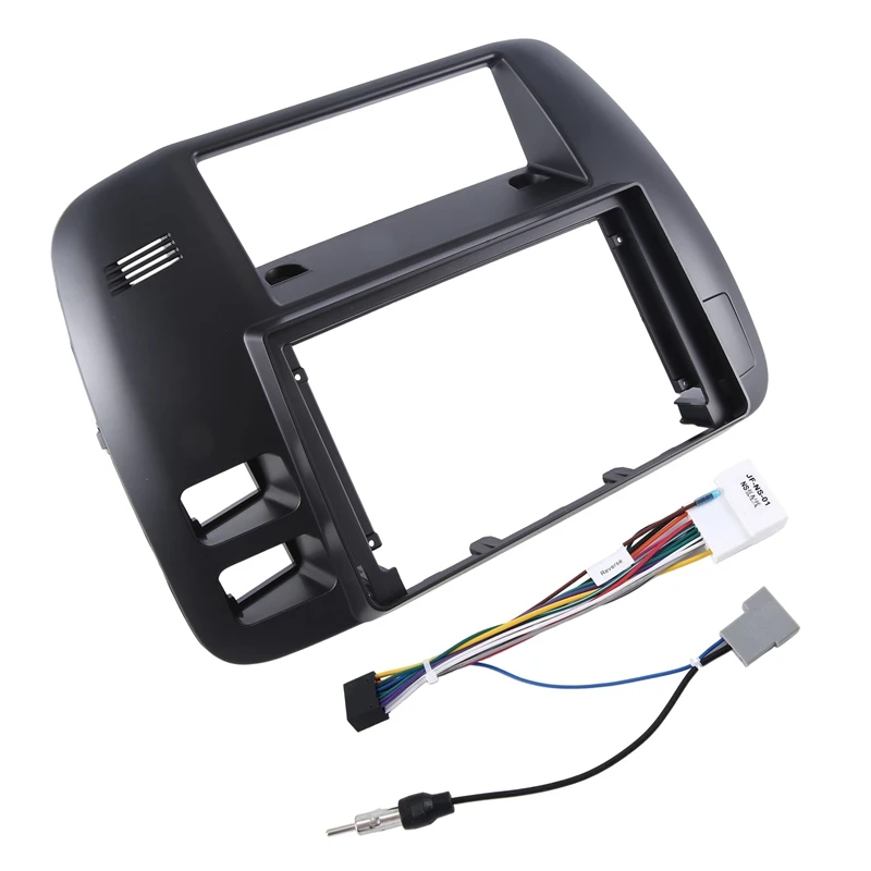 

9Inch Car Radio Fascias GPS MP5 Stereo Accessories For Nissan Patrol 1997-2005 2 Din Head Unit Panel Dash Frame Trim Kit(RHD)