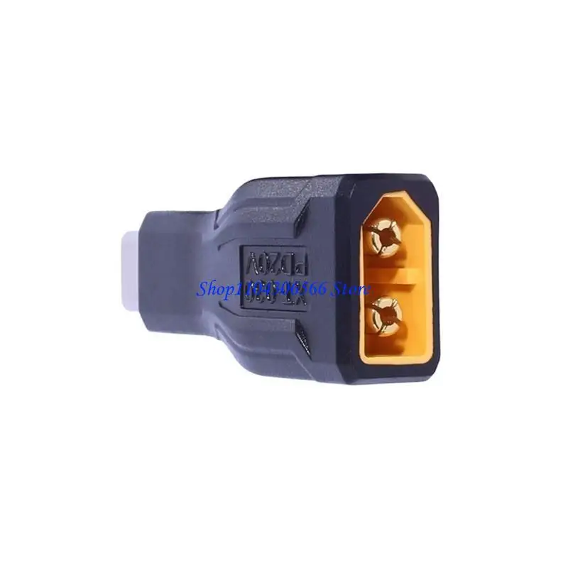 02DD Female XT60 to Female USB C Adapter Male XT60 to Male USB C Connector Adapter Without Wire Battery Connectors
