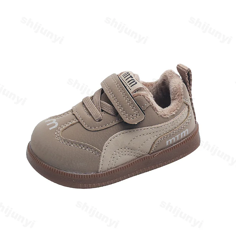 طفل رضيع أحذية رياضية كاجوال شتاء جديد بنات بنين أحذية رياضية لينة وحيد موضة أطفال حذاء كاجوال حذاء المشي الرجعية للأطفال #6