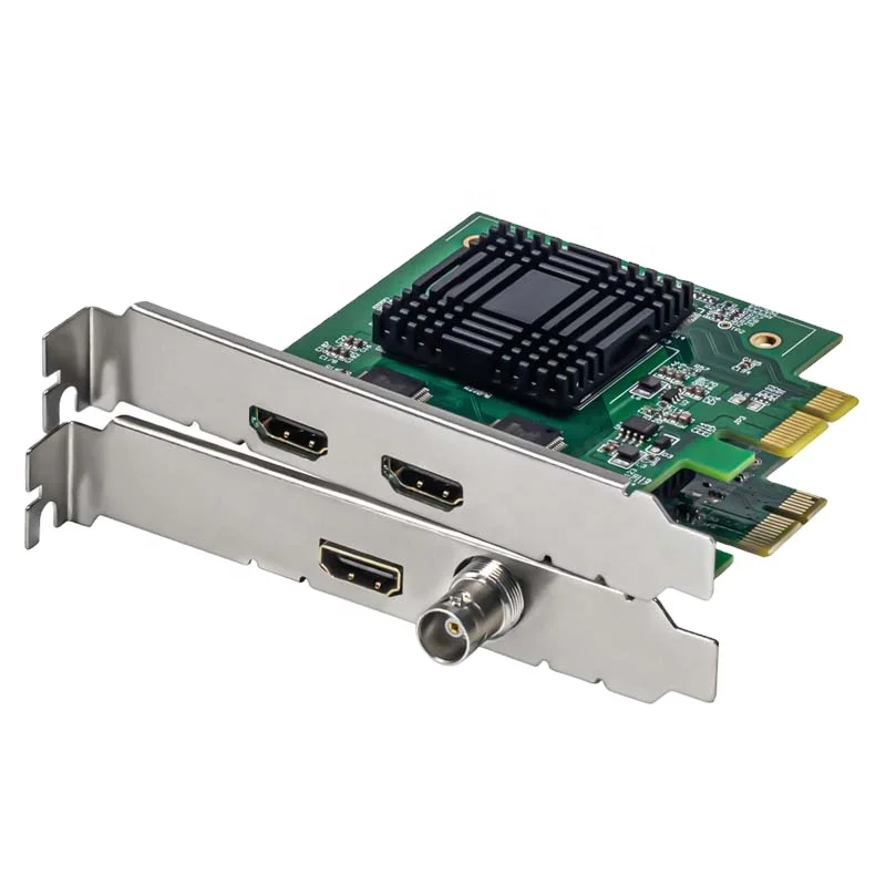 2026 new UNISHEEN UC3350HS Dual Recorder Streaming Zoom Vmix OBS Wirecast 2 Channel HD 1080P for HDMl SDI Video Capture Card Box