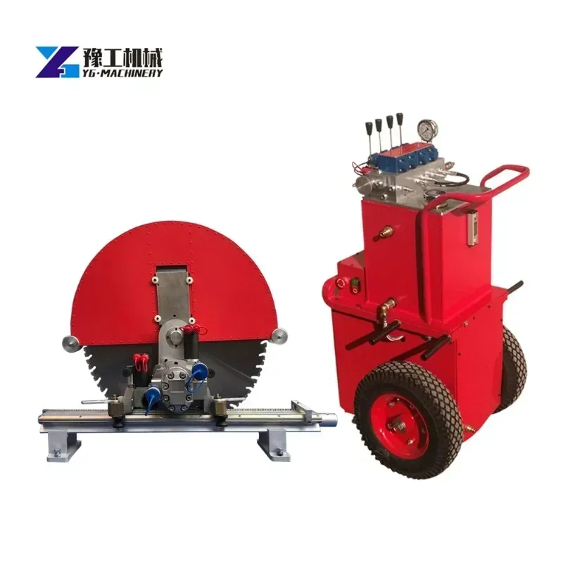 Chaser Hydraulic Wall Saw Machine Cutting Concrete