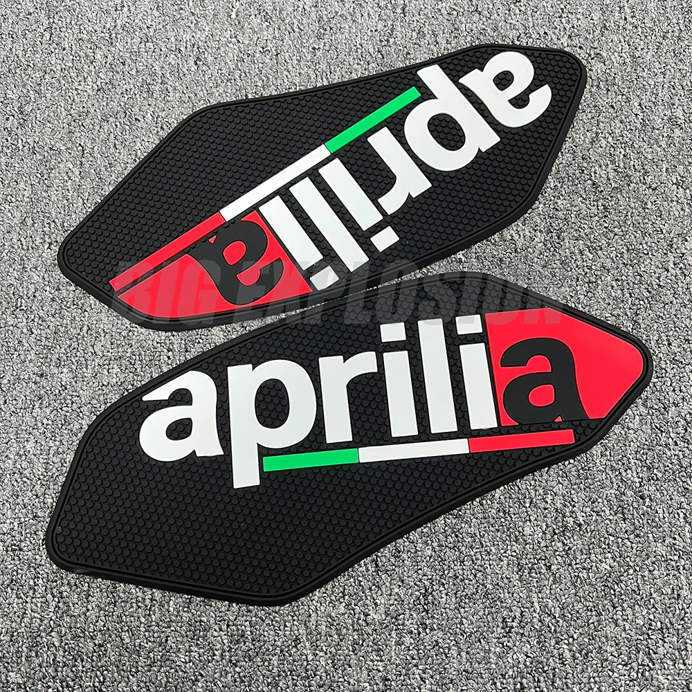 New RSV4 Side Fuel Tank pad Tank Pads Protector Stickers Decal Gas Knee Traction For Aprilia RSV4 2010-2021 TUONO 1100 2015-2021