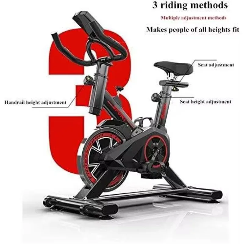 Factory Wholesale Direct Sales of High Quality Quiet  120kg Max Load Spinning Bike Body Fitness Unisex Gym Exercise Bike