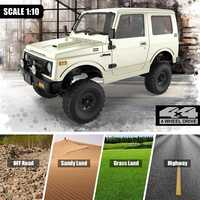 1/10 Wpl Rc Car C74 Jimny Warrior Ja11 4wd 2.4g Remote Control Off-road Vehicle Electric Four Wheel Drive Climbing Car Gifts Toy