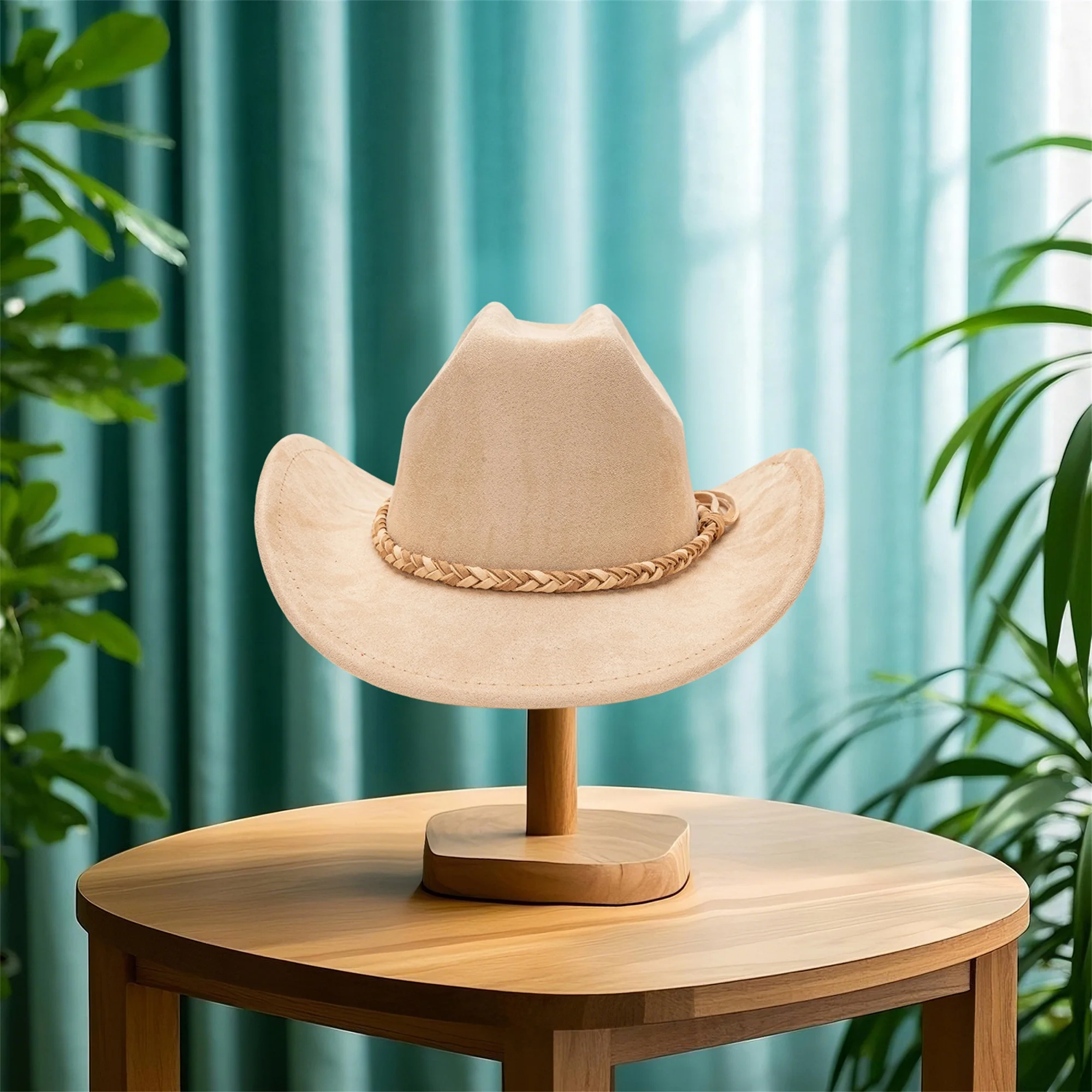 

Кожаная ковбойская шляпа в винтажном стиле для женщин и мужчин — классическая шляпа-федора в стиле вестерн для мероприятий на свежем воздухе и вечеринок в ночном клубе