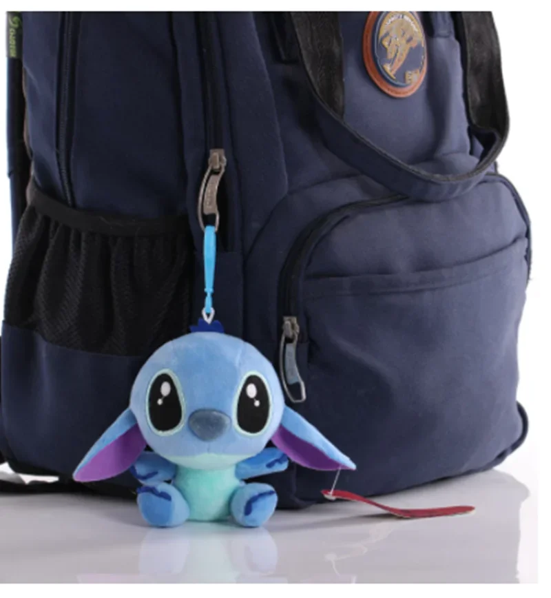 # 12 centimetri Disney Lilo Stitch Coppia Stile Kawaii Stitch Peluche Portachiavi Ciondolo Bambola Anime Peluche Ripiene Ragazza Giocattoli Per Bambini Regalo di Natale