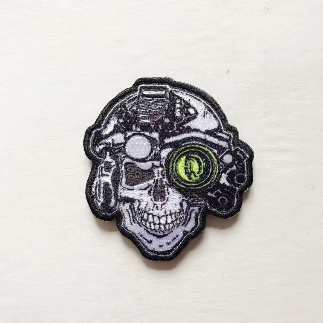 Tactical Skull Embroidered Armband