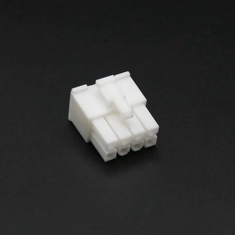 Angitu 4.2mm 5557 8Pin ATX/CPU/EPS Male Housing Connector Black White Red For PC Moding-10pcs