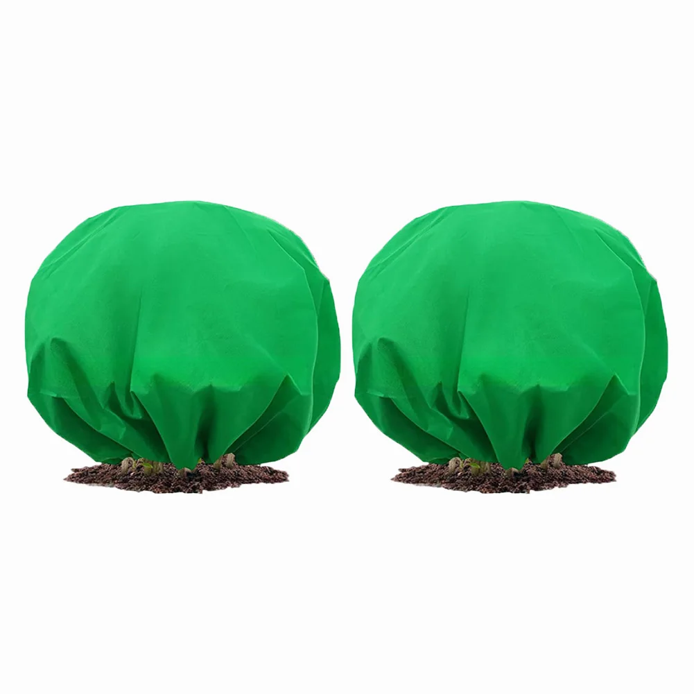 Green Plant Frost Cover Non Woven Fabric Cover Plant Cover Winter Garden Shield Breathable Nonwoven Fabric Easy To Install
