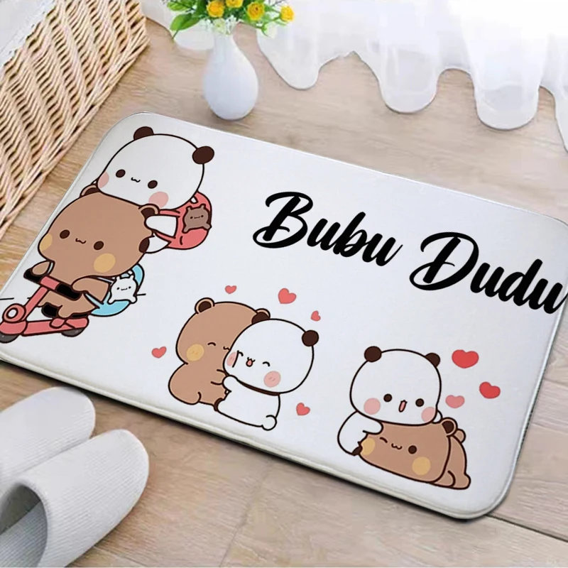 Entrance Mat Bubu And Dudu Kitchen Carpet Hallway Living Room Doormat Entrance Door Mats Decor Aesthetic Bathroom Bedroom Rug