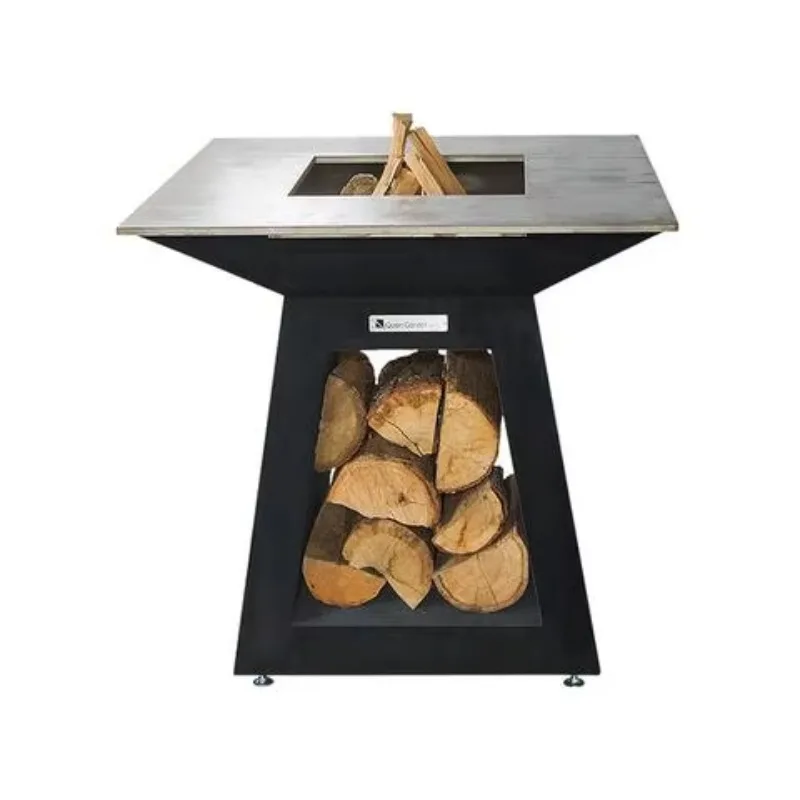 

Grill, large wood grill, outdoor kitchen
