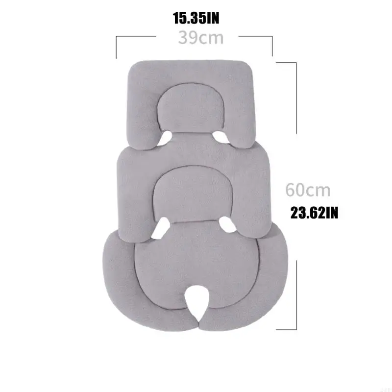 وسادة كرسي أطفال متعددة الأغراض من القماش الناعم تناسب مقاعد السيارة وكراسي الطعام 24BE