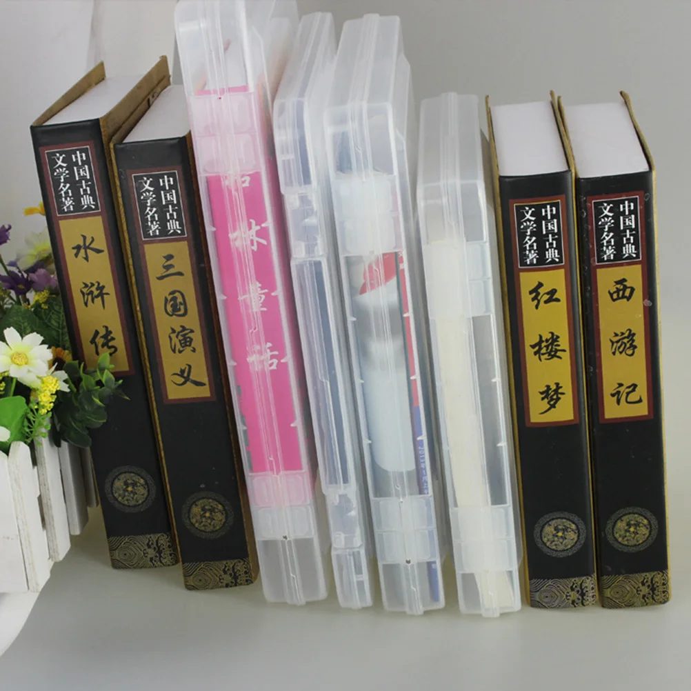 

Clear Organizer Dustproof Organizer Box Storage Box Clear Case File File Storage Container Case Container