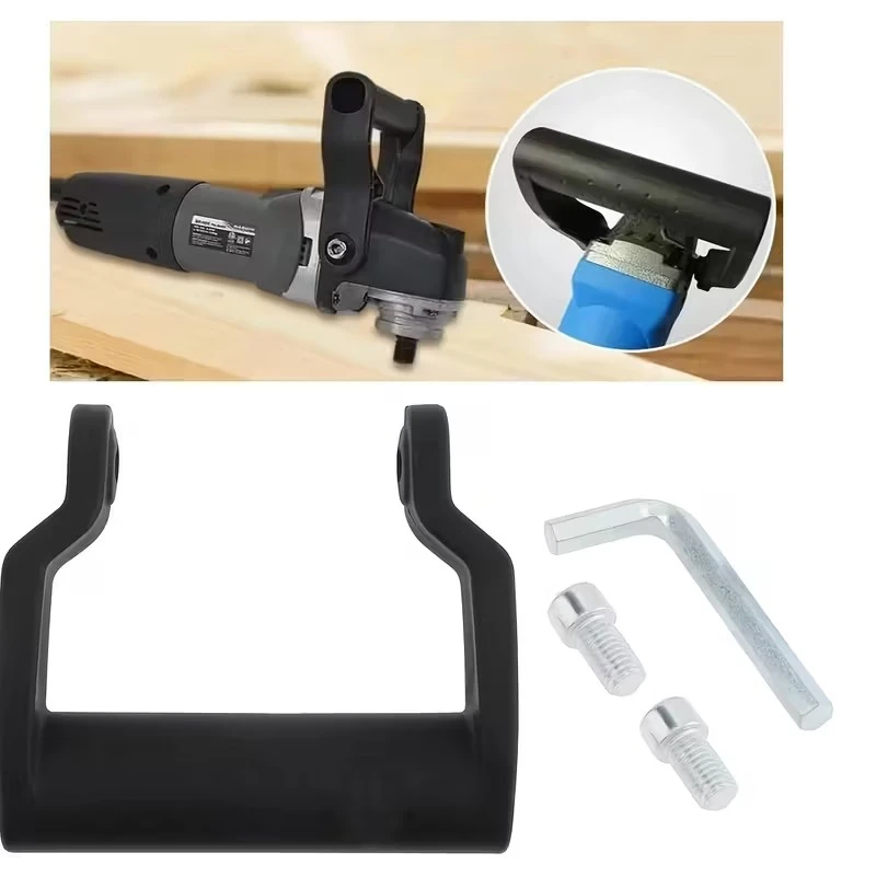 4Pcs/Set Comfortable Handle For Angle Grinder,Anti-slip Grip,Absorb Vibration,Enhances Stability,Suitable For M8 Standard Thread
