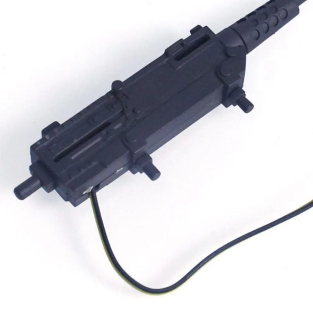 

Пластиковый пулемет 1/16 с подсветкой для радиоуправляемого танка Henglong IDF Merkava MK IV, военная модель 3958