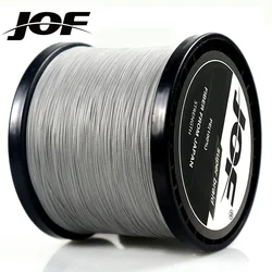 JOF 1000M 500M 300M 100M  8 Strands Multicolor Braided Fishing Line Sea Saltwater Carp Fishing Weave Extreme 100% PE