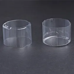 100pcs Heat Shrink Capsules Wine Bottle Capsules Wine Heat Shrinkable Cap Wine Shrink Film Wrap For Straight Mouth Bottle (Red,