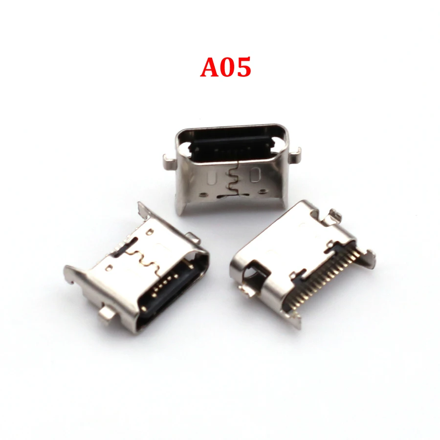 5pcs For Samsung A05 A05S A15 A25 A35 A54 A55 5G A156 A556 A356 USB Charging Port Main Mainboard Flex Connector Charger Board