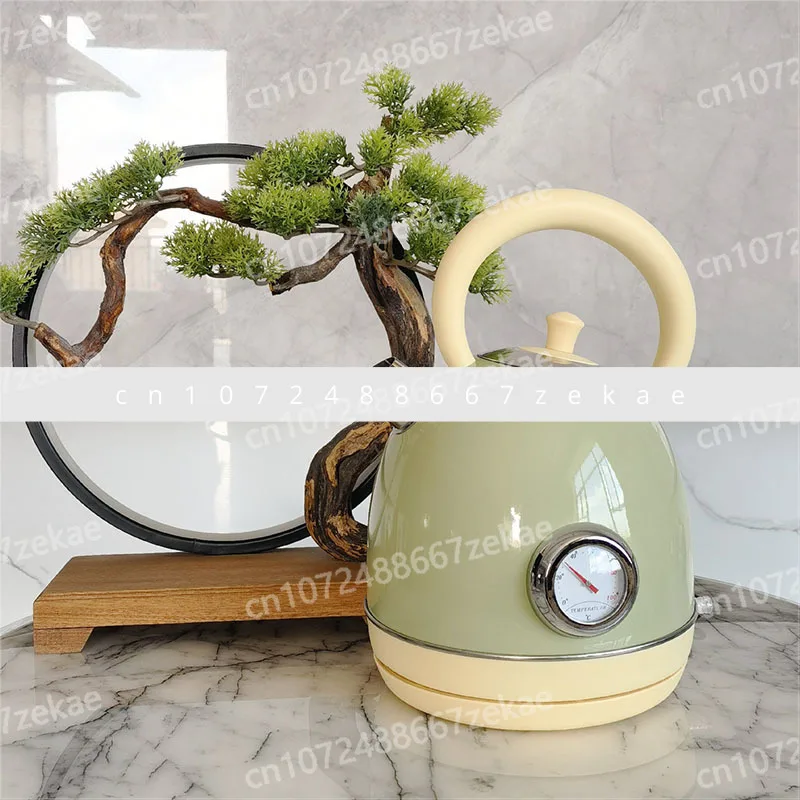 

304 Stainless Steel Household Electric 220V Retro Electric Kettle Boiling With Automatic Power Off