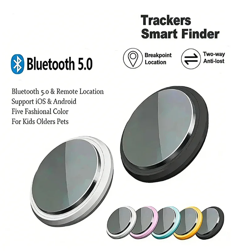 New GPS Tracker Device Intelligent Positioning Anti-lost Pet Wallet Bluetooth Portable Finder Decorative Tracking Locator