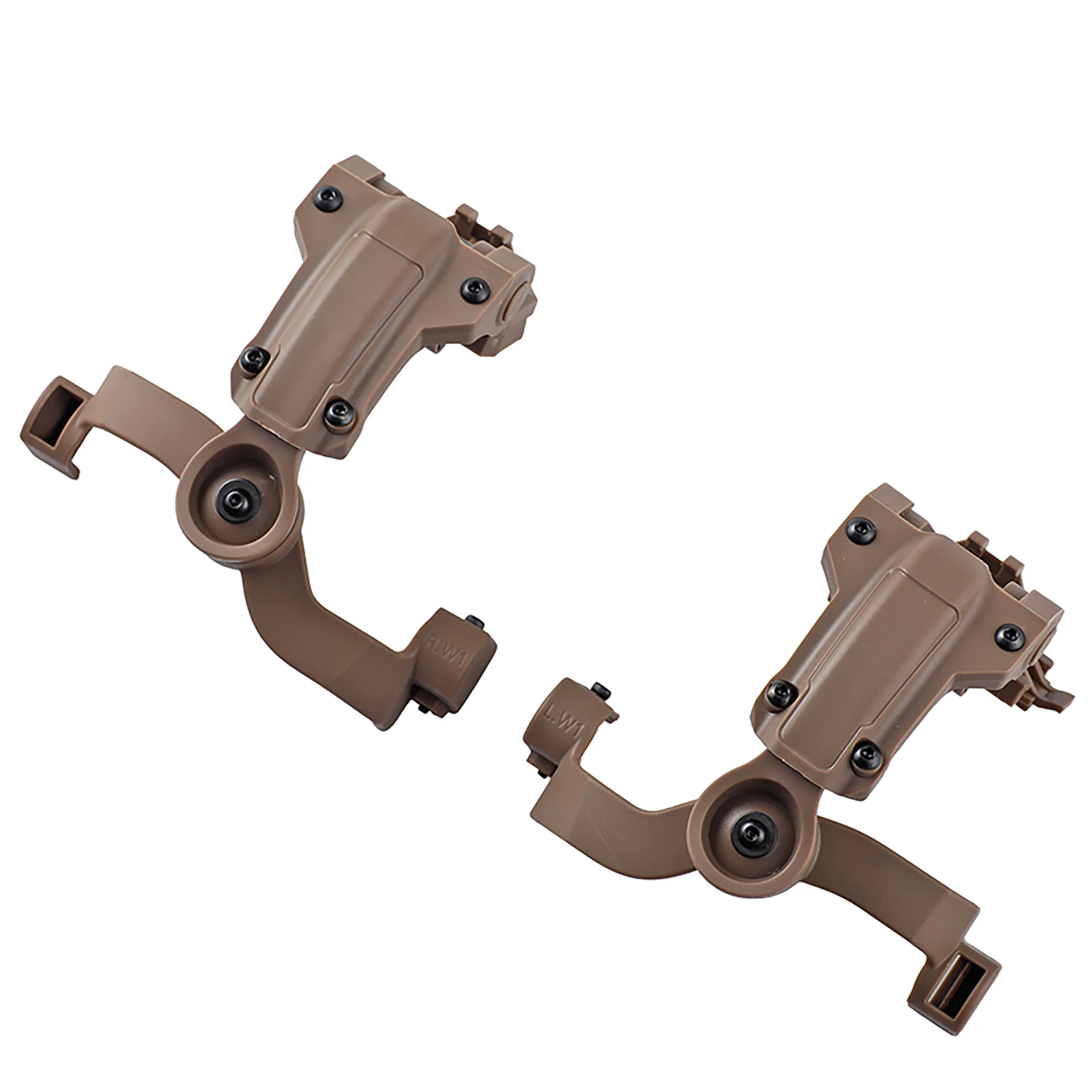 

Tactical Headphone Jack Pro Multi Angle Rotary Adapter Holder Kit for OPS-Core ARC and Team Wendy rails M-LOK