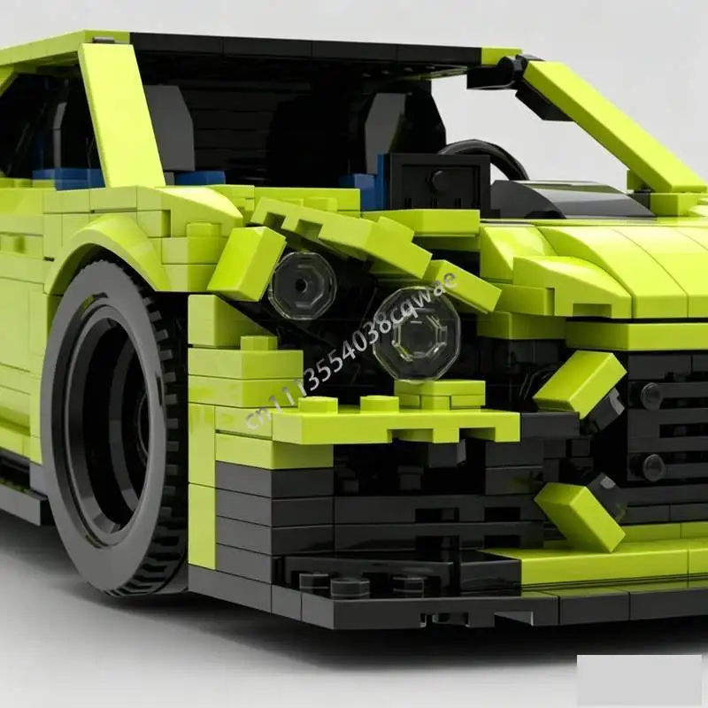 1467PCS High Performance Supercar MOC Technical Racing Vehicle Model Custom Assembly Educational Building Blocks Holiday Present