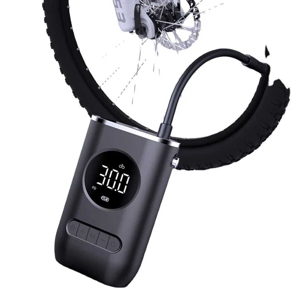

high-grade digital portable car tyre pump air compressor wireless motorcycle air inflator air pump for bicycle