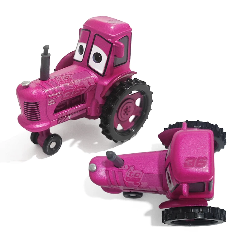 

Disney Cars Chewall телячий трактор игрушечный автомобиль 1/55 соотношение моделирование металлические детские игрушки из сплава гоночная модель коллекционные подарки на день рождения