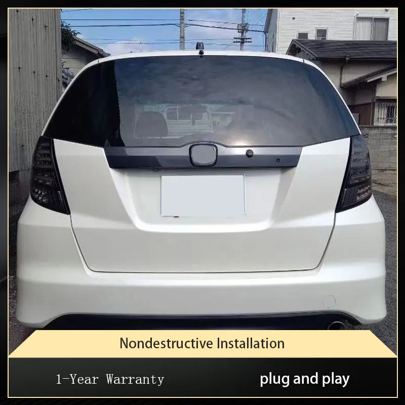 

Стайлинг автомобиля для Honda Fit 2008-2013 GK5 задний фонарь модифицированный светодиодный DRL задние фонари задний фонарь указатели поворота инструменты аксессуары