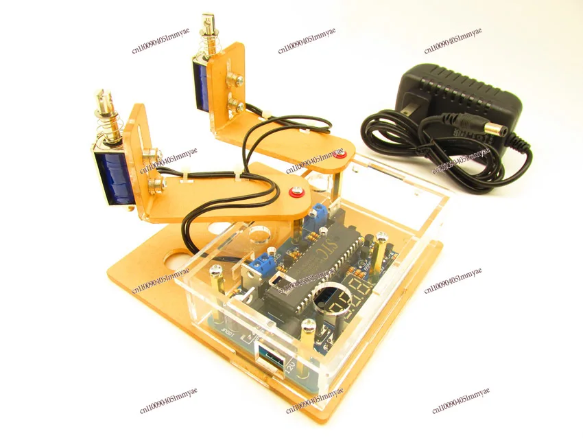 

Keyboard clicker, automatic physical game aid, tapping device, time adjustable single head, double head